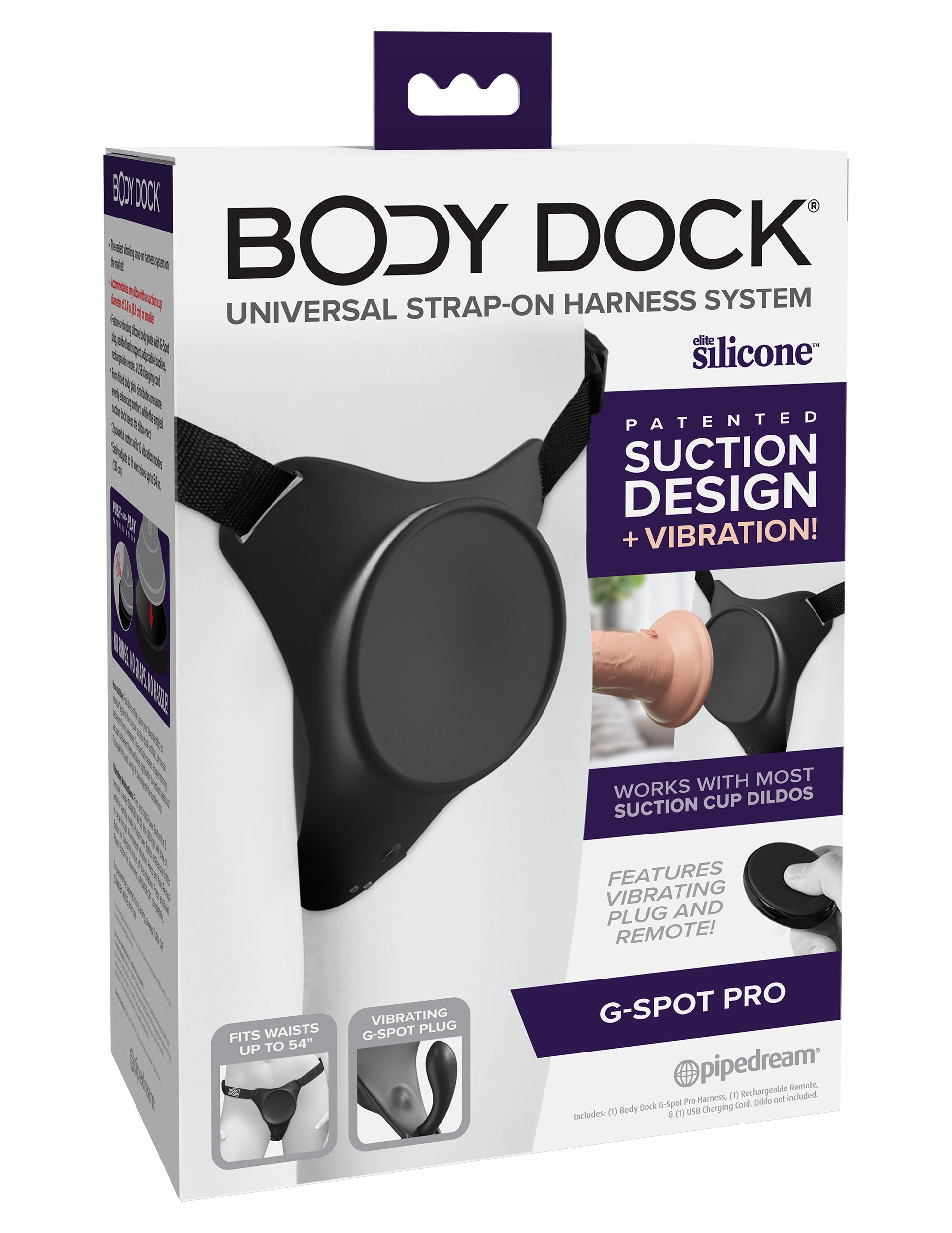 Body Dock G Spot Pro Suction Based Harness