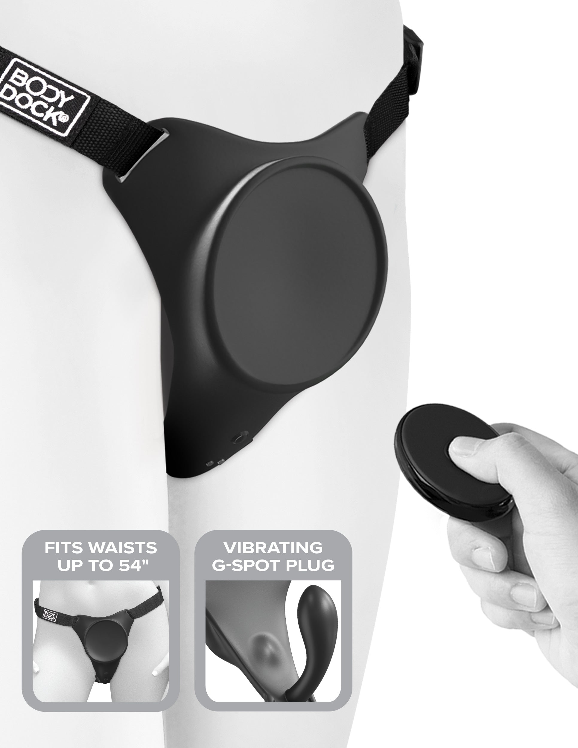 Body Dock G Spot Pro Suction Based Harness