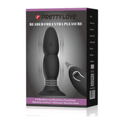 Pretty Love Vibrating Beaded Butt Plug