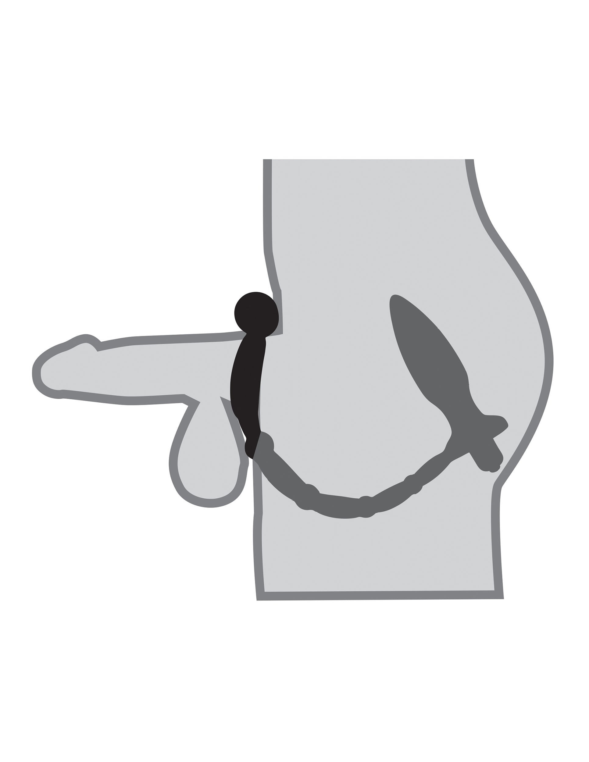 Anal Fantasy Ass Kicker with Cock Ring