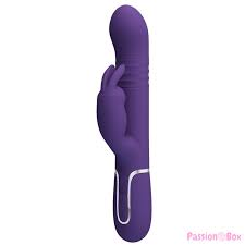 Pretty Love Twinkled Tenderness Beaded Thrusting Rabbit Vibrator