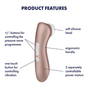 Satisfyer Pro 2+ with Vibration Clitoral Stimulator