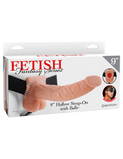 Fetish Fantasy 9" Hollow Strap On