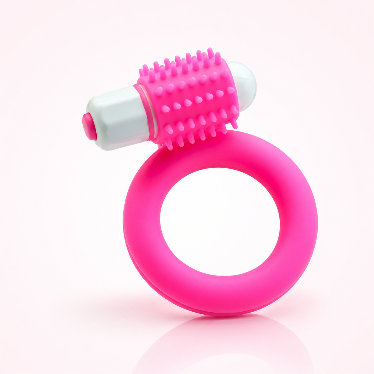 Clitoral Mass 10 Function Vibrating Silicone Cock Ring