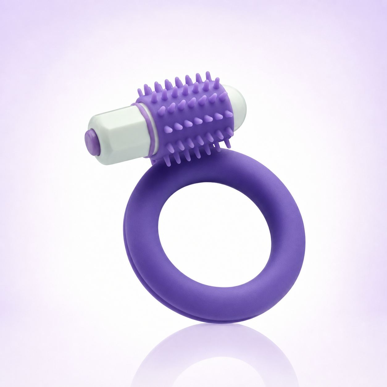Clitoral Mass 10 Function Vibrating Silicone Cock Ring