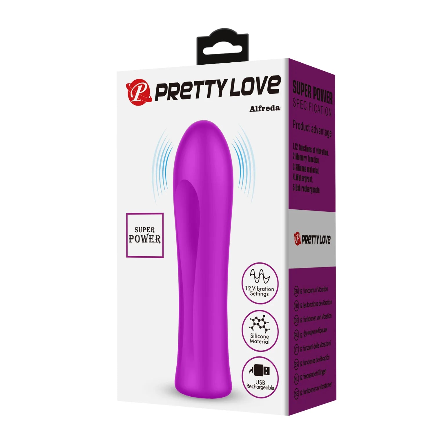 Pretty Love Alfreda Rechargeable Bullet