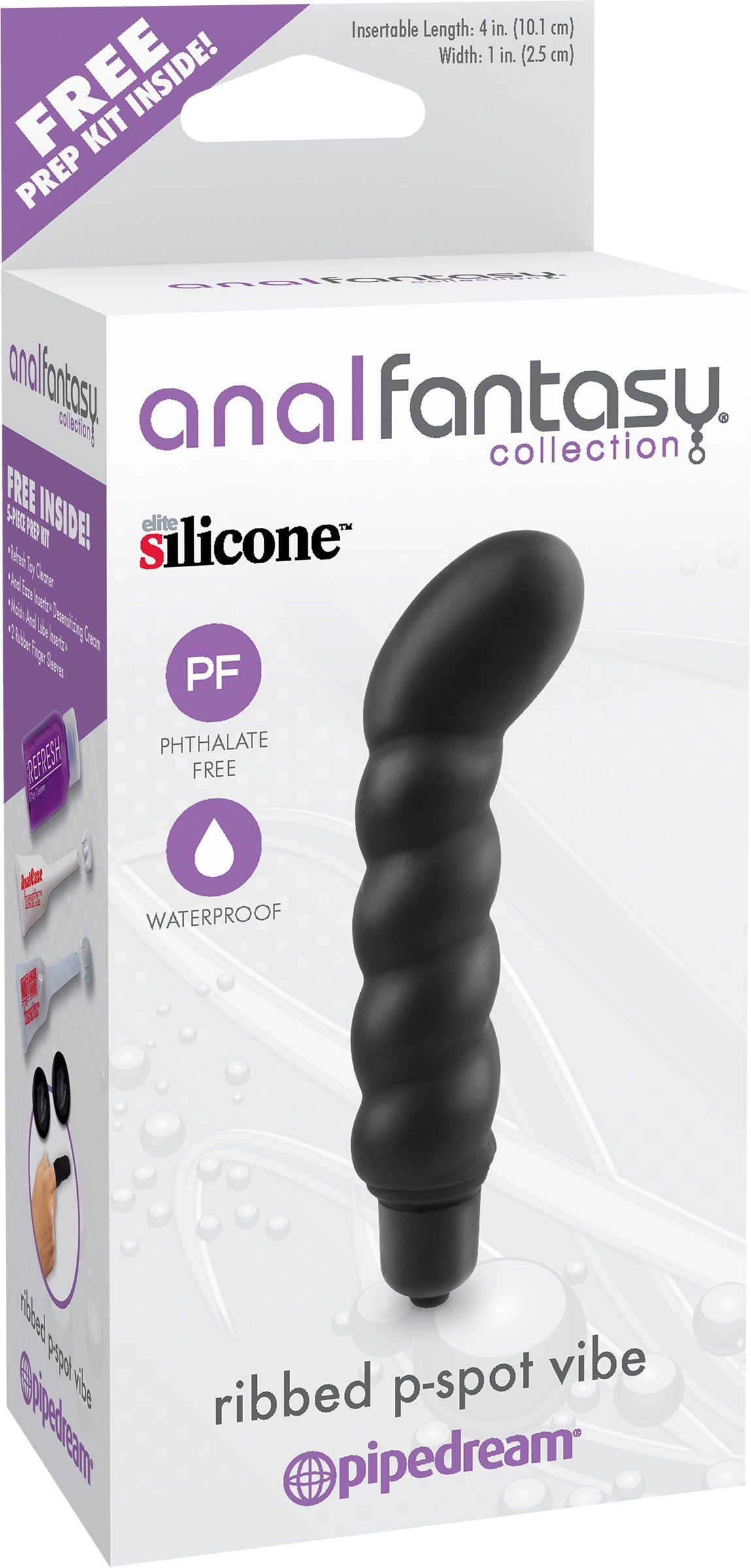 Anal Fantasy Ribbed P-Spot vibe