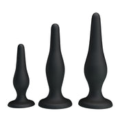 Pretty Love Silicone Anal Kit (3pc)