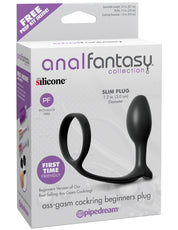 Anal Fantasy Ass Gasm Cockring Beginners Plug