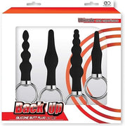 Back Up Butt Plug Kit (4pc)