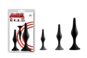 Back Up Plugs Butt Plug Kit (3pk)