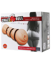 Crazy Bull Pocket Pussy Masturbator with Cock Rings