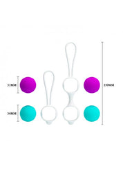 Pretty Love Orgasmic Balls Interchangeable Kegel Kit