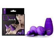 Double Double Silicone Nipple & Clit Teasers with Remote Control