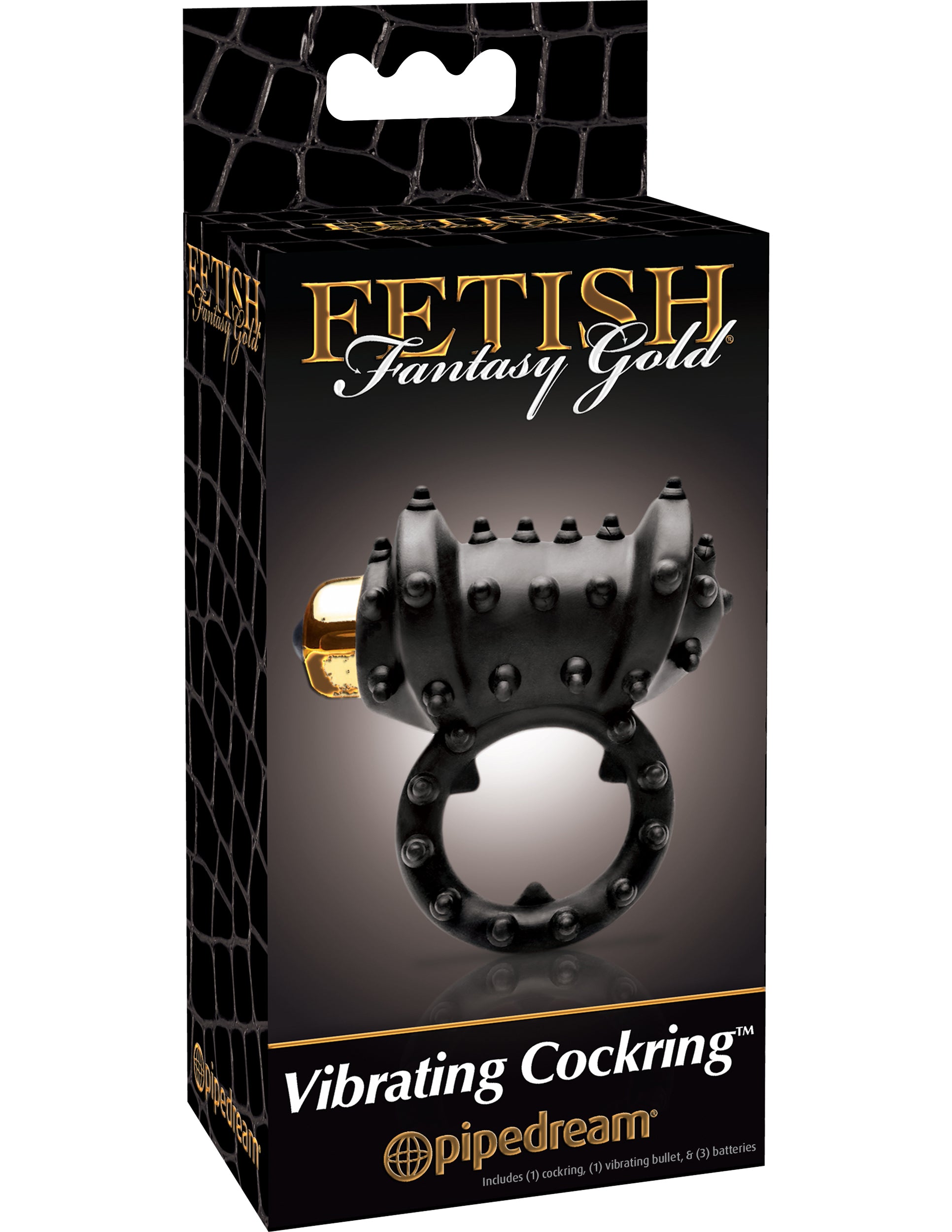 Fetish Fantasy Gold Vibrating Cock Ring