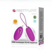 Pretty Love Jenny Vibrating Egg with Wireless Remote