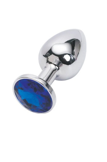 Metal Butt Plug with Jewel