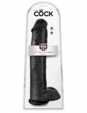 King Cock 15" With Balls Realistic Suction Dildo