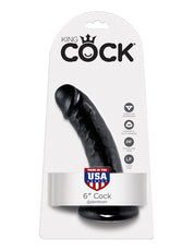 King Cock 6" Realistic Suction Dildo