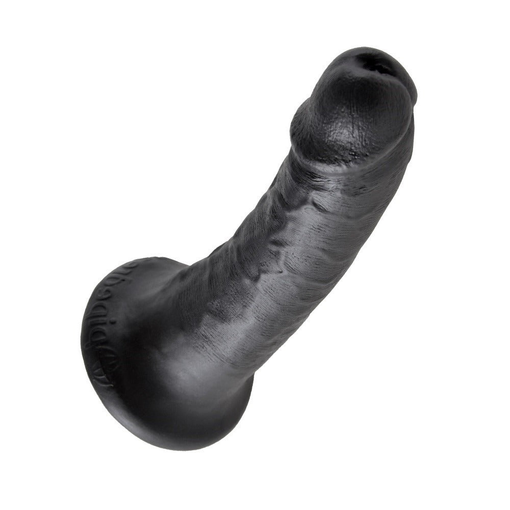 King Cock 6" Realistic Suction Dildo