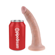 King Cock 7" Realistic Suction Dildo