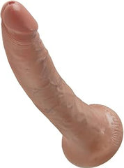 King Cock 7" Realistic Suction Dildo