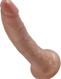 King Cock 7" Realistic Suction Dildo
