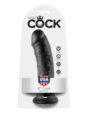 King Cock 8" Realistic Suction Dildo