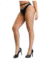 Spicy Fishnet Pantyhose Black