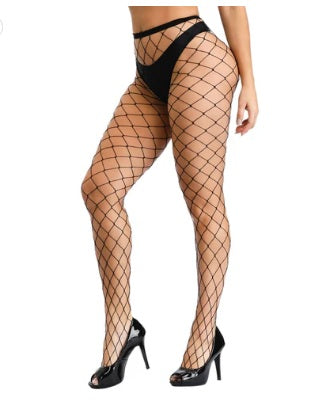 Spicy Fishnet Pantyhose Black