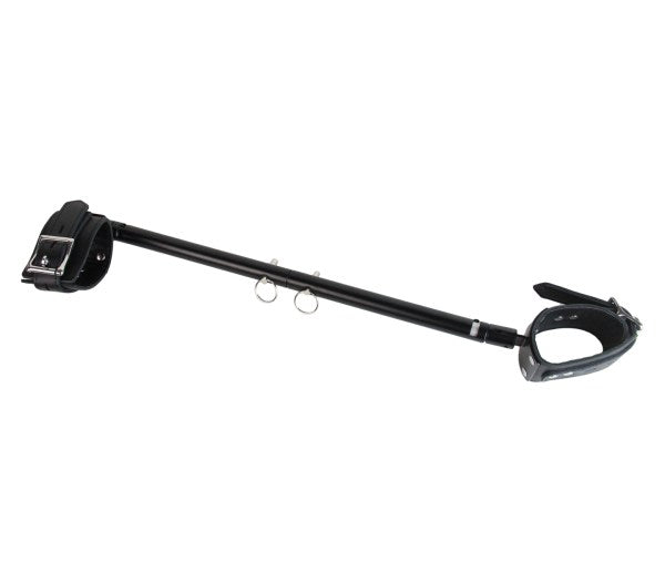 Black Adjustable Spreader Bar with Cuffs