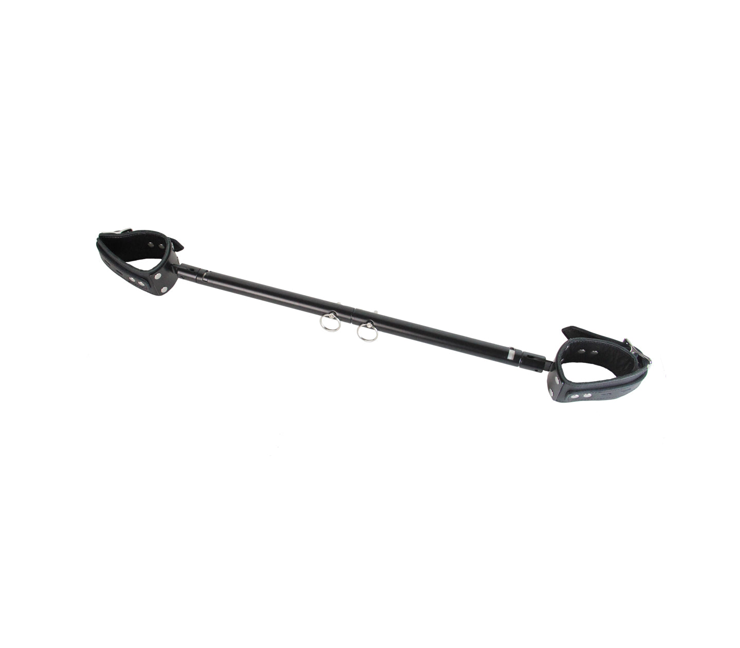 Black Adjustable Spreader Bar with Cuffs