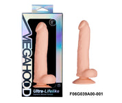 Megahood 8" Silicone Dildo