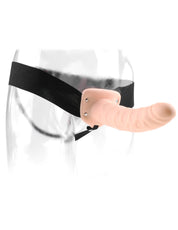 Fetish Fantasy 8" Hollow Strap On Flesh