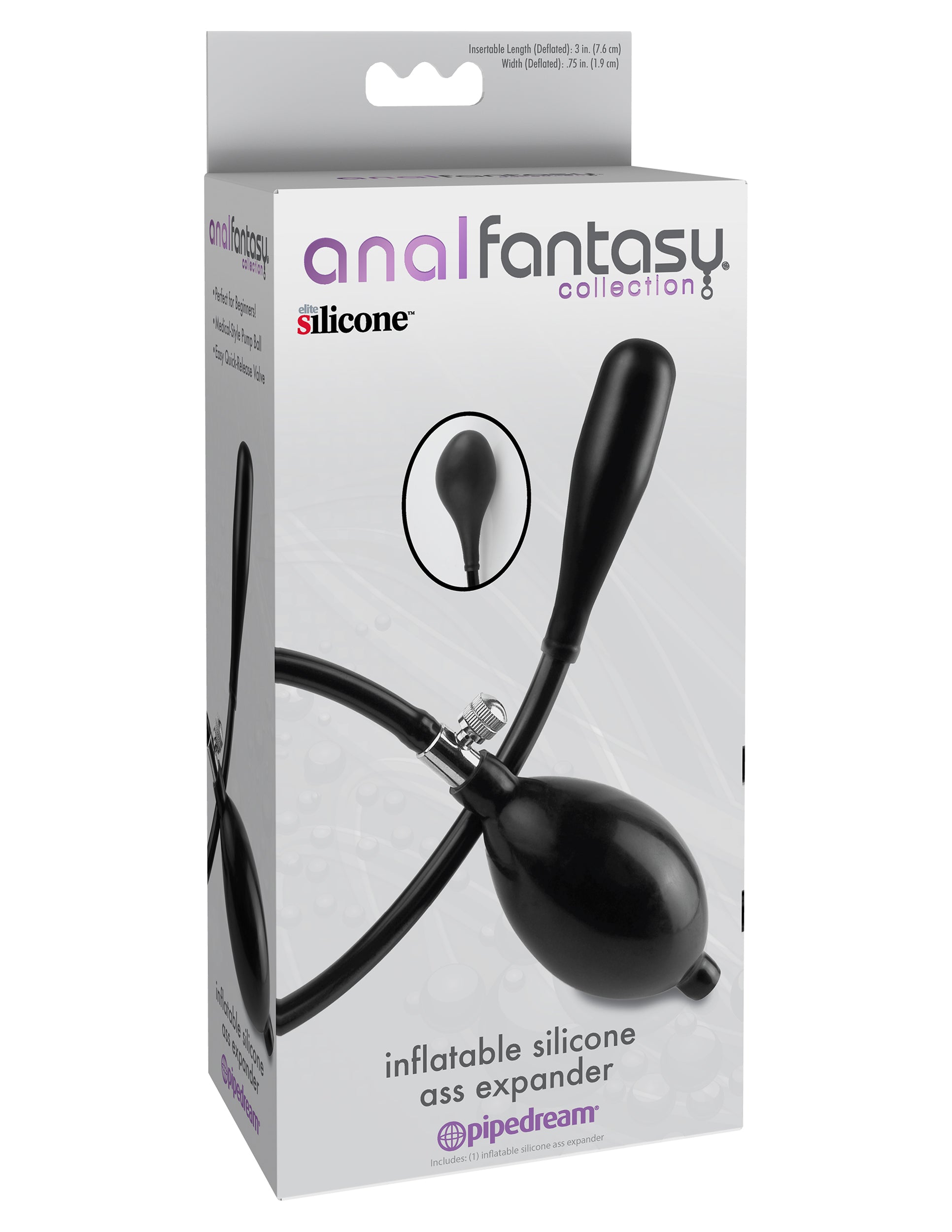 Anal Fantasy Inflatable Silicone Ass Expander