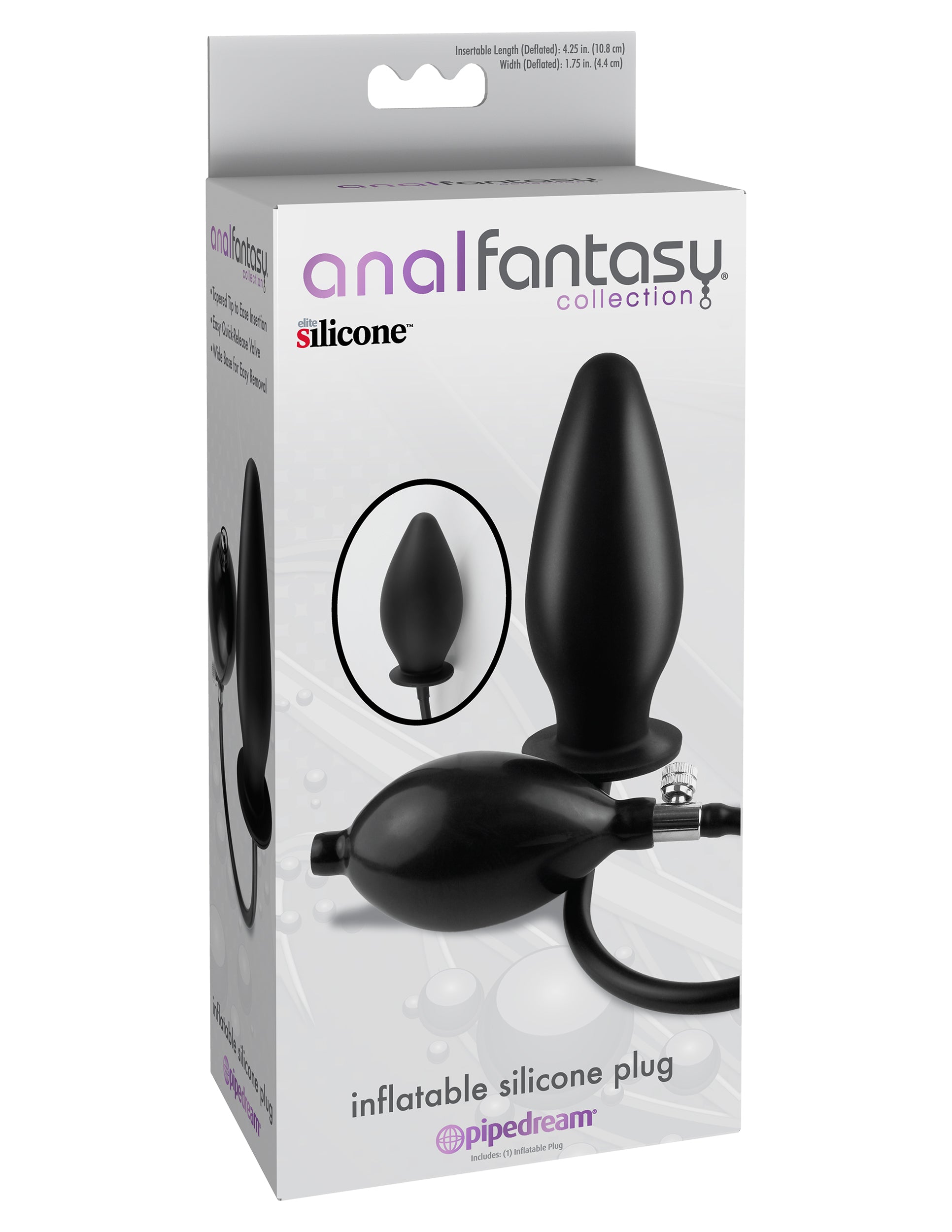 Anal Fantasy Inflatable Silicone Plug