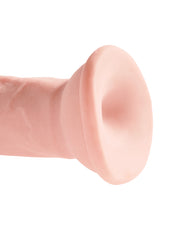 King Cock 6" Triple Density Suction Dildo