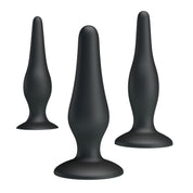 Pretty Love Silicone Anal Kit (3pc)