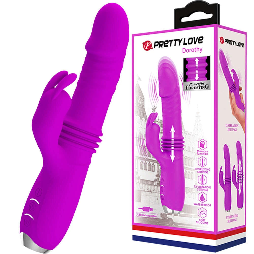 Pretty Love Dorothy Thrusting Rabbit Vibrator