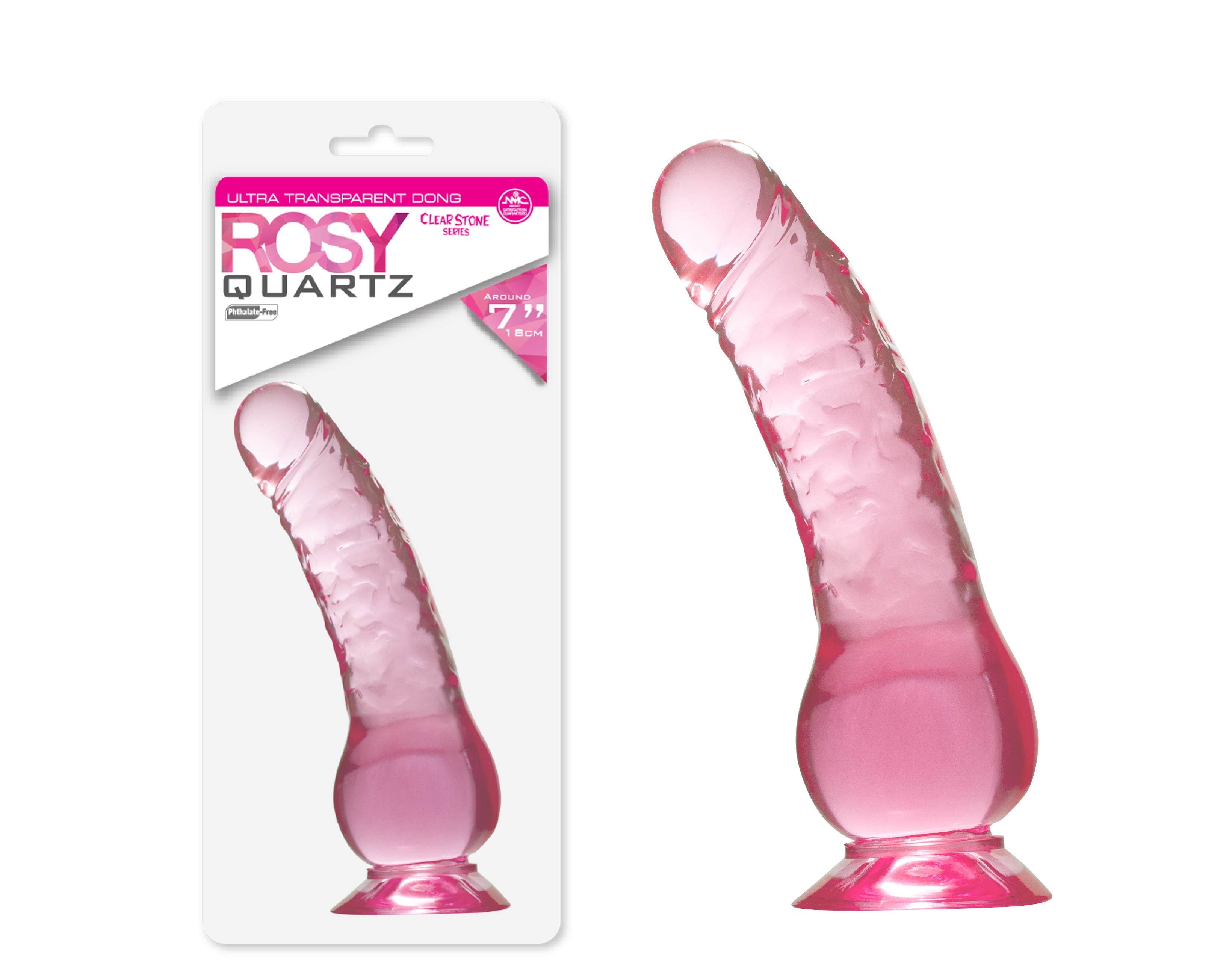 Quartz Dildo 7"
