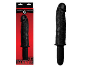 Rammer Thick Vibrating Dildo with Handle