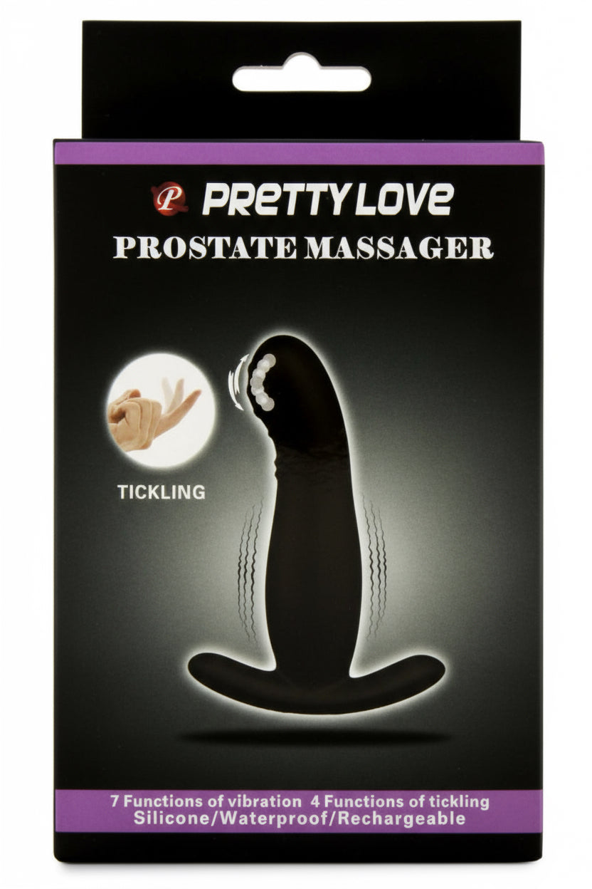 Pretty Love Tickling and 12 Function Vibrating Prostate Vibrator