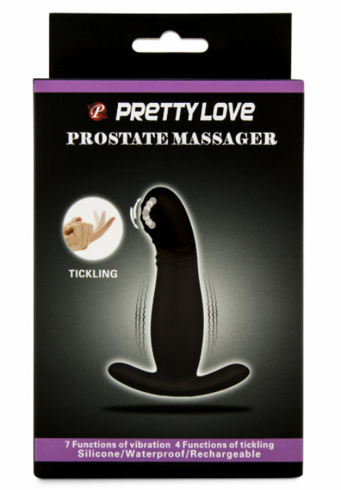 Pretty Love Tickling and 12 Function Vibrating Prostate Vibrator