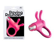 Raving Rounder Rechargeable Vibrating Rabbit Cock Ring