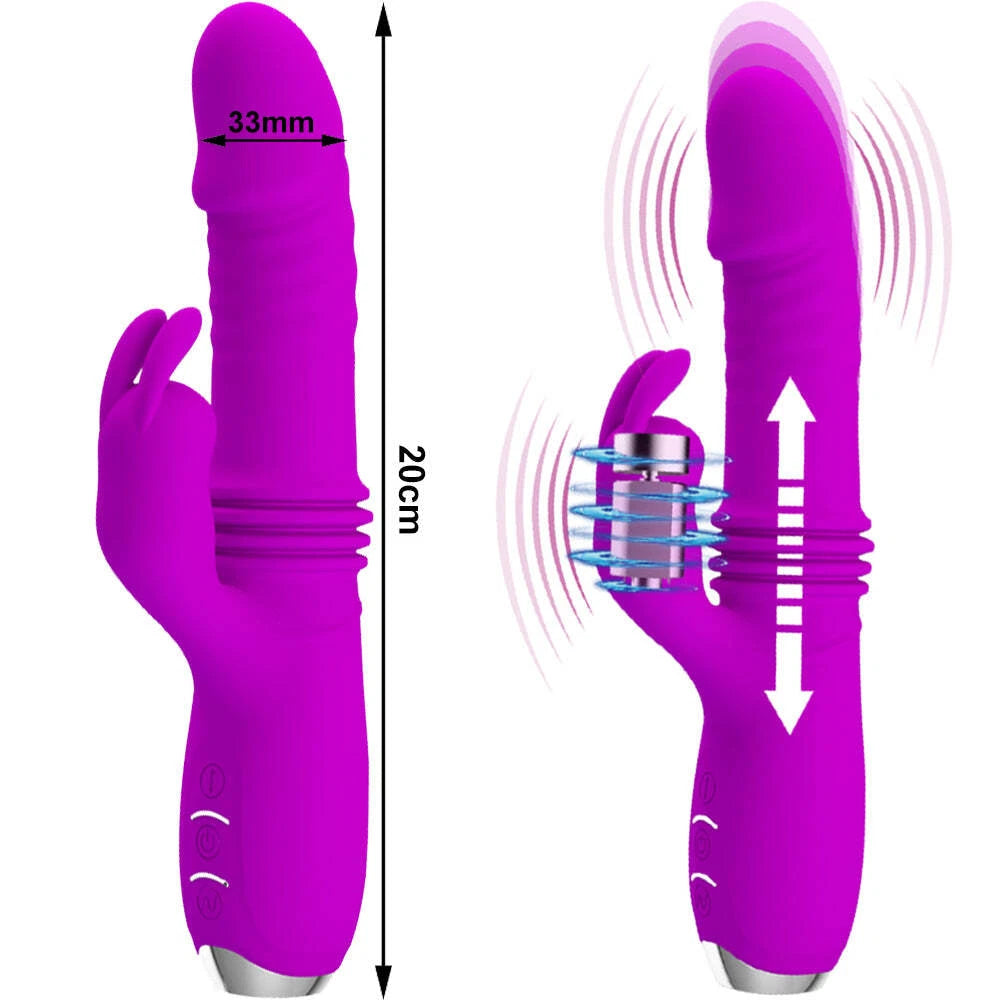 Pretty Love Dorothy Thrusting Rabbit Vibrator