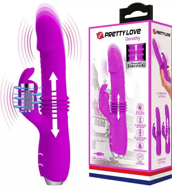 Pretty Love Dorothy Thrusting Rabbit Vibrator