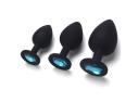 JCW Pleasure Products 3pc Silicone Anal Plugs