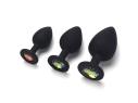 JCW Pleasure Products 3pc Silicone Anal Plugs