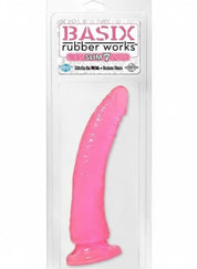 Basix Slim 7" Dildo with Suction Base