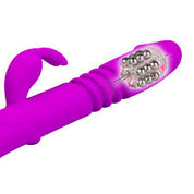 Pretty Love Ward Thrusting Beaded Rabbit Vibrator